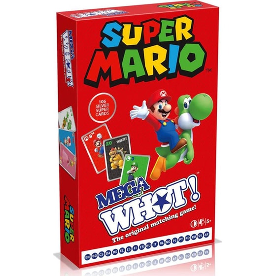 Παιχνίδι με Κάρτες Winning Moves Mega Whot Super Mario image 0