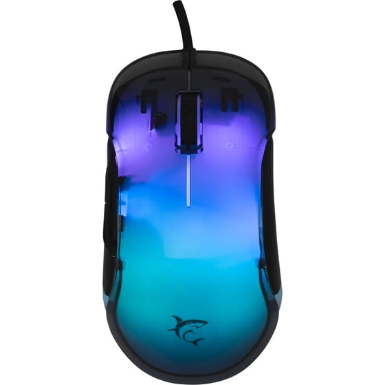 White Shark Mordred Gaming Ενσύρματο Ποντίκι - Μαύρο image 0