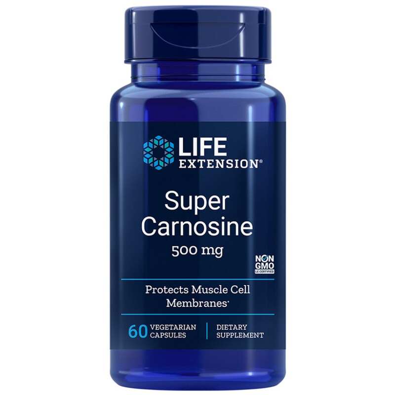 Αμινοξύ Life Extension Super Carnosine 500mg - 60 κάψουλες φωτογραφία