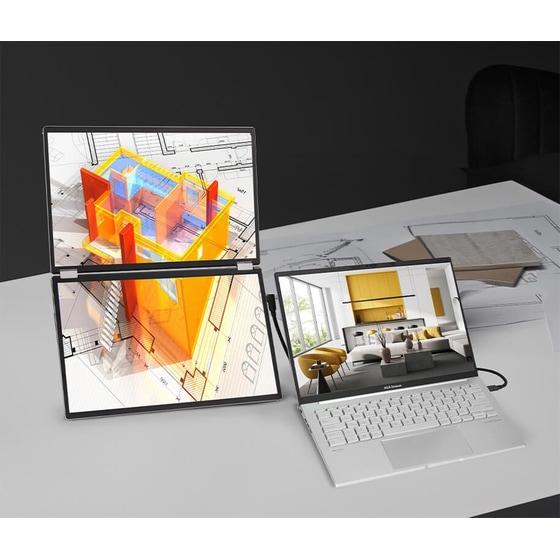 Asus ZenScreen Duo OLED MQ149CD Monitor 14" WUXGA OLED Flat 60 Hz 1ms image 6