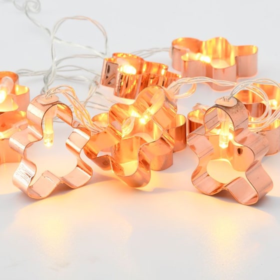 Χριστουγεννιάτικη Γιρλάντα 10 LED Aca Decor Cookies image 0