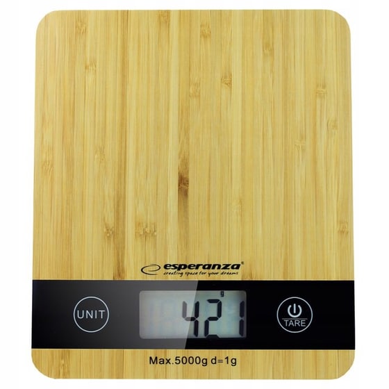 ESPERANZA EKS005 1gr/5kg Ψηφιακή Ζυγαριά Κουζίνας image 0