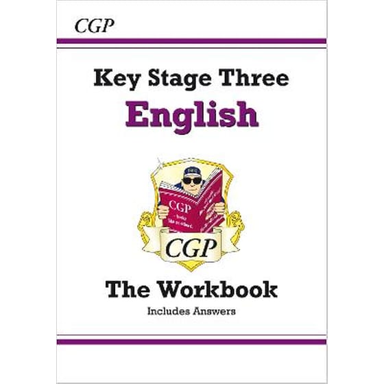 KS3 English Workbook (with answers): ideal for Years 7, 8 and 9 image 0