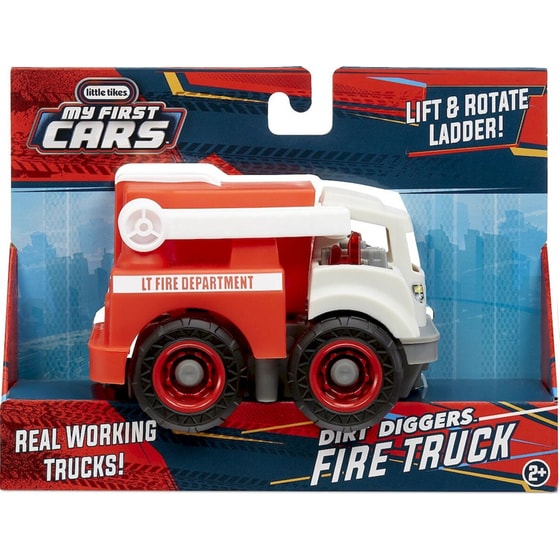 Little Tikes My First Cars Dirt Diggers Minis Fire Truck - Πυροσβεστικό Όχημα (659423EUC) image 2