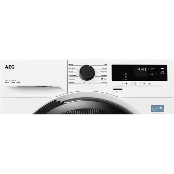 AEG T5DZ8B 8 kg με Αντλία Θερμότητας Λευκό Στεγνωτήριο Ρούχων image 2