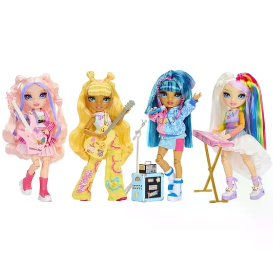 Κούκλα Rainbow High MGA Entrertainment Junior High Rock Party Sunny image 8