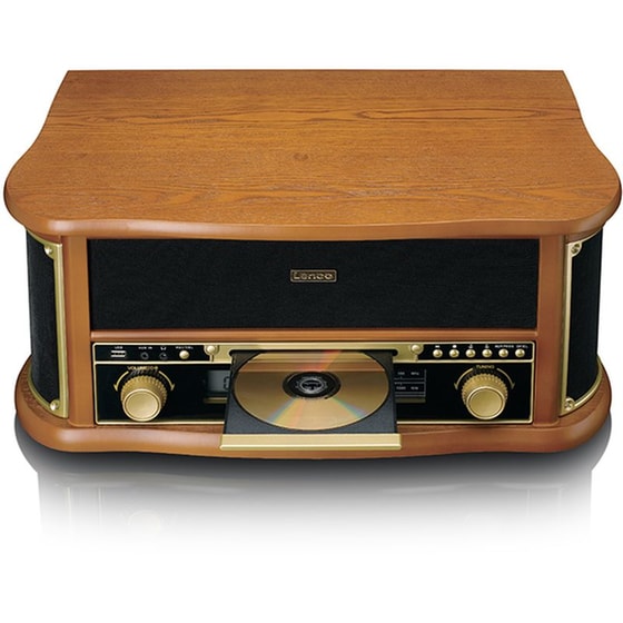 Πικάπ Lenco Classic Phono TCD‑2551WD Με Ενσωματωμένα Ηχεία – Καφέ image 3