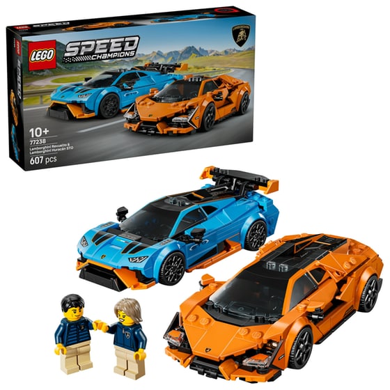 LEGO® Speed Champions Lamborghini Revuelto & Huracán STO (77238) image 2