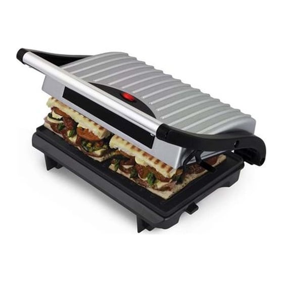 ESPERANZA PIZZAIOLA EKG005 750W Inox Τοστιέρα - Γκριλιέρα image 1