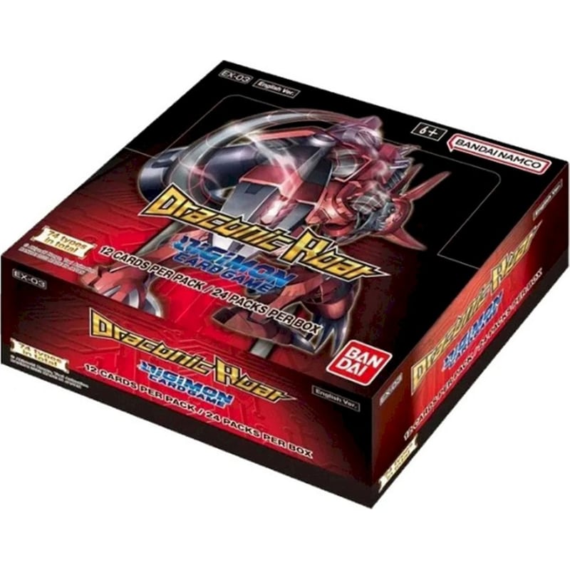 Digimon Card Game EX-03 Draconic Roar Booster Box (24 Packs)