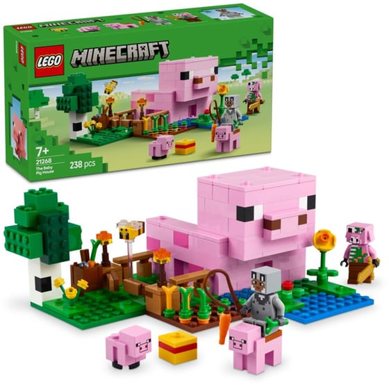 LEGO® Minecraft The Baby Pig House (21268) image 2