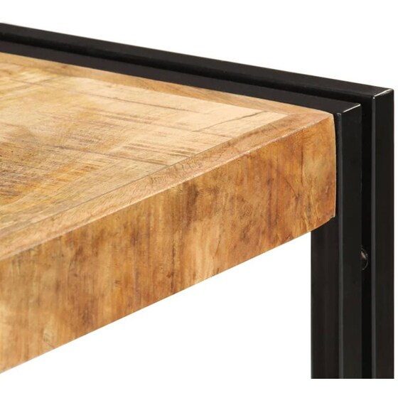 Έπιπλο Τηλεόρασης VidaXL από Ξύλο 150x30x40cm - Καφέ/Μαύρο image 4