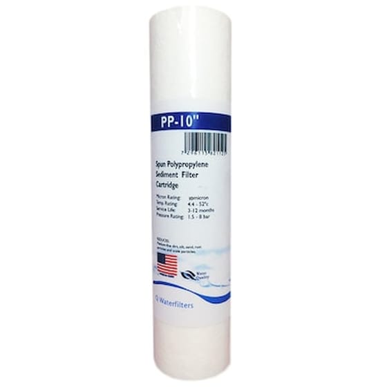 Ανταλλακτικό Φίλτρο Πολυπροπυλενίου 10" Pp-10 Micron image 0