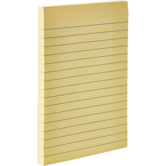 Αυτοκόλλητα Χαρτάκια Office Log Lined 100Φ - 10 x 14.9 cm image 2