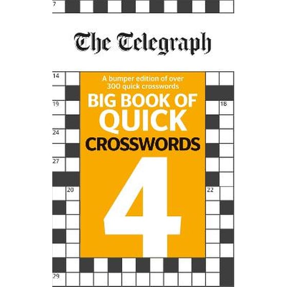 Telegraph Big Book of Quick Crosswords 4 image 0