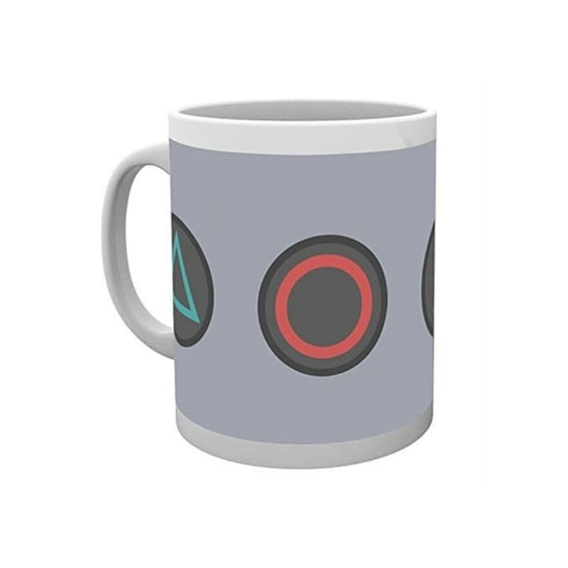 GBEYE Κούπα GB Eye Playstation Κεραμική 300 ml Γκρι