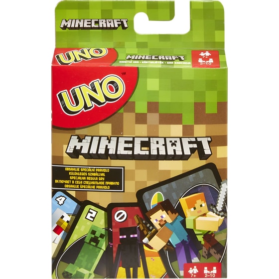 UNO Minecraft Επιτραπέζιο (Mattel) image 0