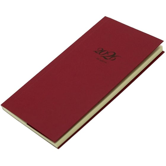 Ημερολόγιο Εβδομαδιαίο Επί Χάρτου 2026 Χαρτόδετο 8x16cm (1 Τεμάχιο) image 1