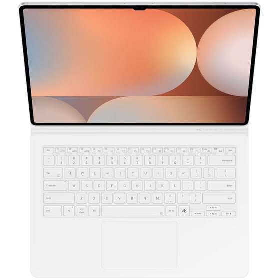 Samsung Book Πληκτρολόγιο για Galaxy Tab S9/S10 Ultra - Λευκό image 9