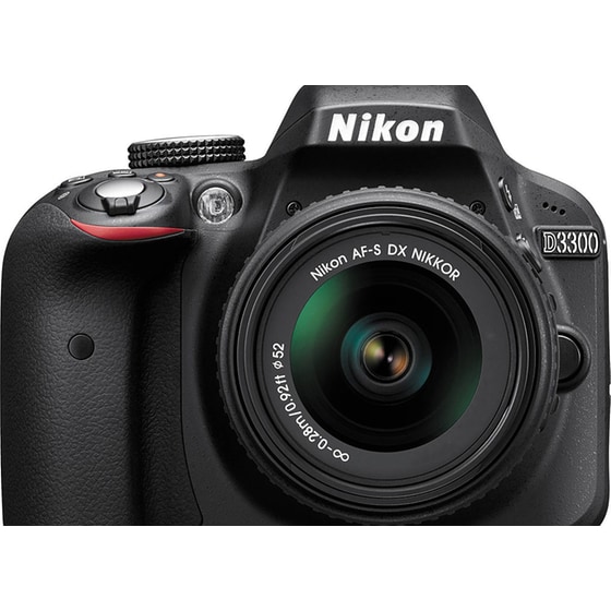 NIKON D3300 18-140 VR Kit Black image 0