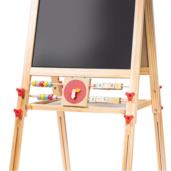 AS Magnet Box Ξύλινος Μαγνητικός Επιδαπέδιος Πίνακας 2 Όψεων Για 3+ Χρονών image 6