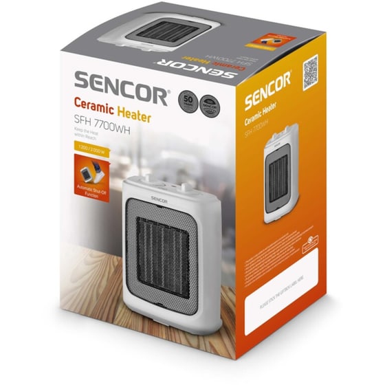 Αερόθερμο Δαπέδου SENCOR SFH7700WH 2000W image 6