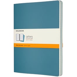 Σημειωματάριο Moleskine Cahier Ριγέ XL Μπλε (3 Τεμάχια)