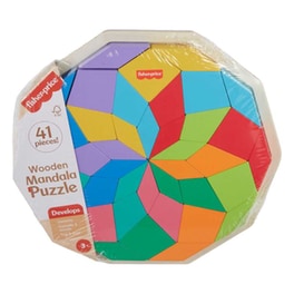Fisher Price Wooden Mandala Puzzle Ξύλινο Παζλ Mandala