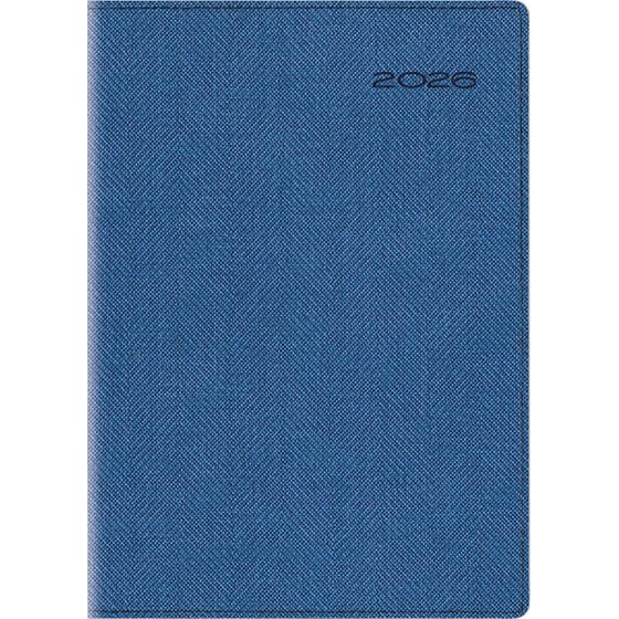 Ημερολόγιο Ημερήσιο 2026 Θεοφύλακτος 12M Harris Flex Μπλε image 0