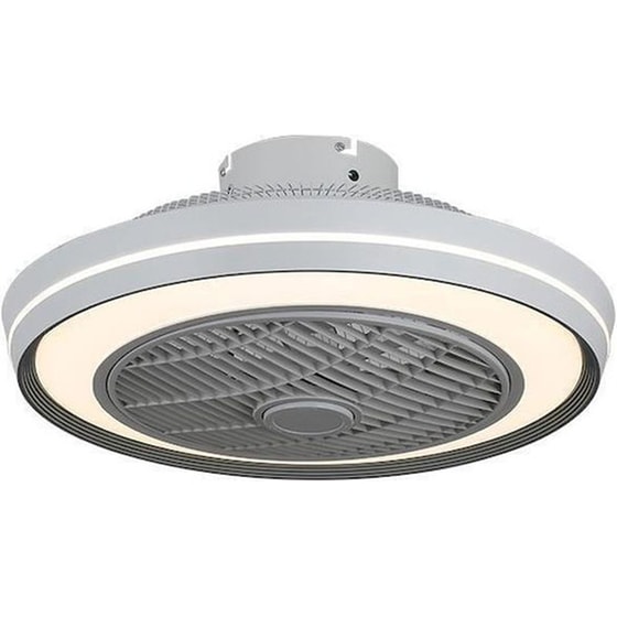 EUROLAMP 300-25046 Ανεμιστήρας Οροφής  Με Φως Led  Τηλεχειριστήριο 51εκ. 35W Λευκό image 0