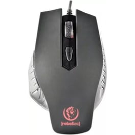 Rebeltec Red Dragon RGB Gaming Ενσύρματο Ποντίκι Μαύρο