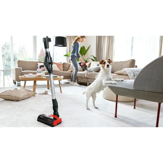 BOSCH BBS711ANM Unlimited 7 ProAnimal 18 V 0.3 L Κόκκινη Σκούπα Stick image 4