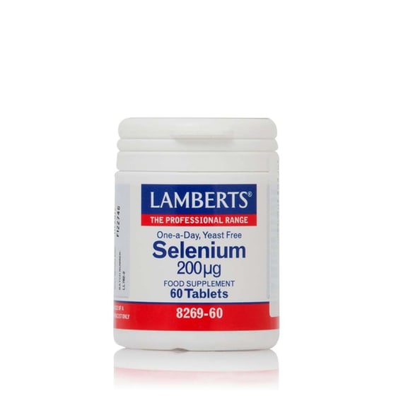 Συμπλήρωμα Διατροφής Lamberts Selenium 200mcg - 60 Ταμπλέτες image 0