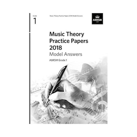 Music Theory Practice Papers 2018 Model Answers, Grade 1 image 0