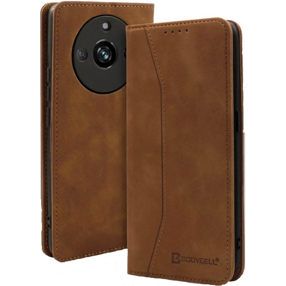 Θήκη Realme 11 Pro Plus - Bodycell Πορτοφόλι - Brown image 0