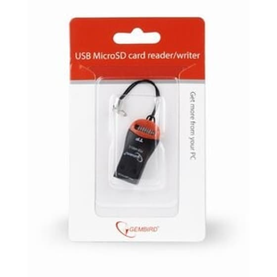 Gembird Usb Microsd Card Reader/writer image 0