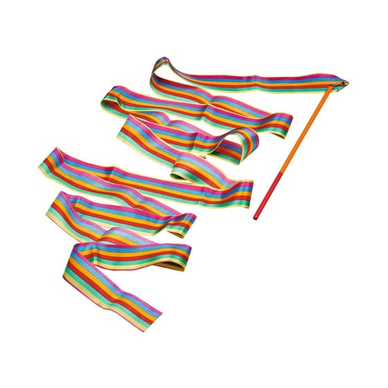 Πολύχρωμη κορδέλα με Ξύλινη λαβή image 1