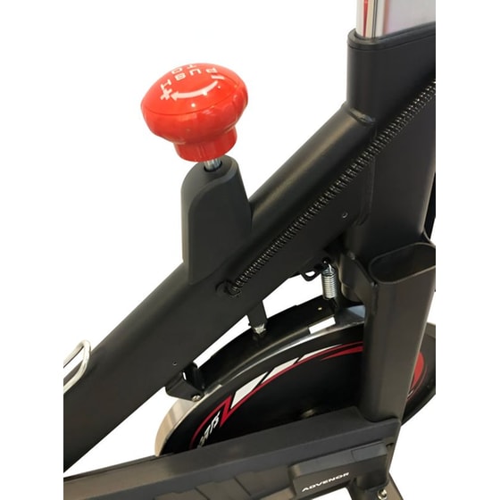 VIKING Advenor V-3 Hybrid Magnet Ποδήλατο Γυμναστικής Μαύρο-Κόκκινο image 1