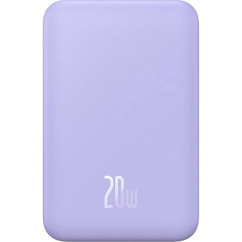 BASEUS Powerbank Baseus Magnetic Mini 5000mAh - Μωβ