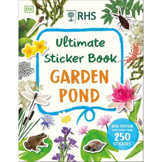 RHS Ultimate Sticker Book Garden Pond image 0
