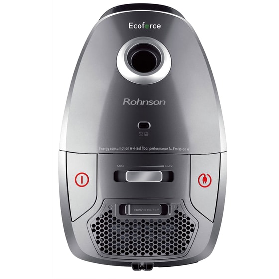 ROHNSON R-1221 800 W με Σακούλα 4 L Γκρι Ηλεκτρική Σκούπα image 2