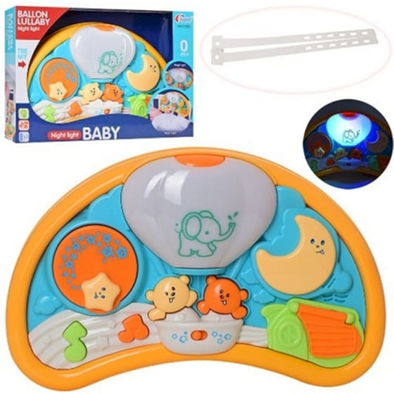Bebestars Βρεφικό Κρεμαστό Παιχνίδι Music Balloon Lullaby (853-100) image 2
