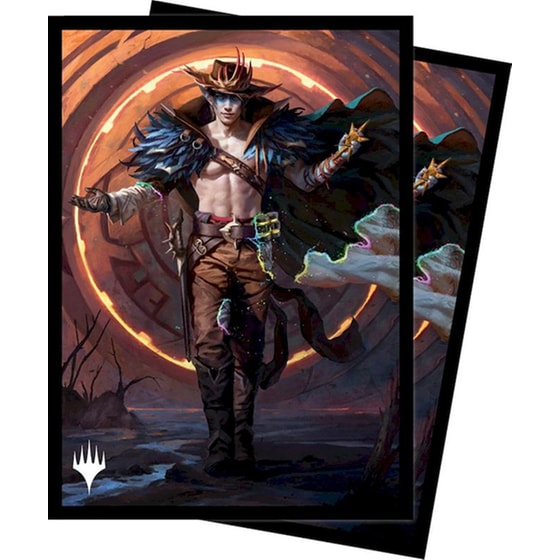 Ultra Pro Card Sleeves Standard Size - Outlaws Of Thunder Junction Oko, The Ringleader (100 Sleeves) image 0