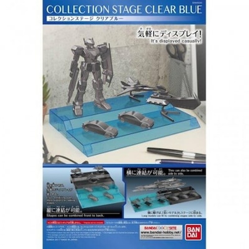 Bandai – Gunpla Gundam Collection Stage (clear Blue)