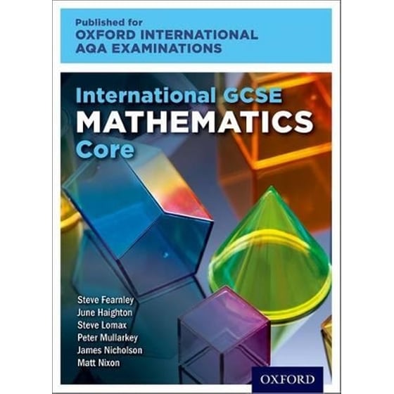 Oxford International AQA Examinations: International GCSE Mathematics Core image 0