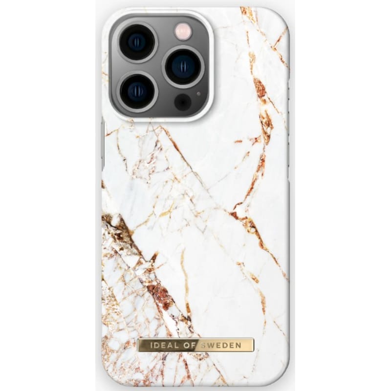 Θήκη Apple iPhone 14 Pro - iDeal of Sweden Fashion - Carrara Gold