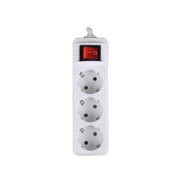 Πολύπριζο Sonora PSW301 3 Θέσεων 3m - Λευκό