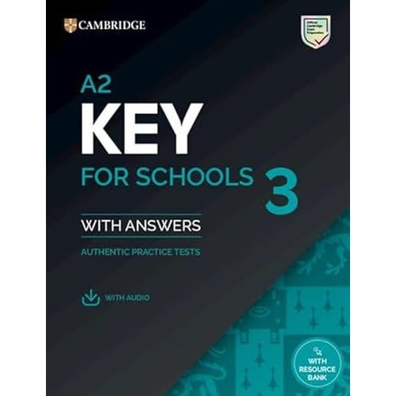 A2 Key for Schools 3 Student's Book with Answers with Digital Pack image 0