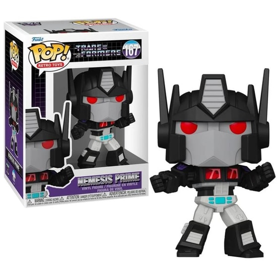 Funko Pop! Retro Toys: Transformers - Nemesis Prime #167 Vinyl Figure image 0