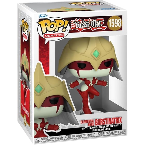 Funko Pop! Animation - Yu - Elemental Hero Burstinatrix #1598 image 2